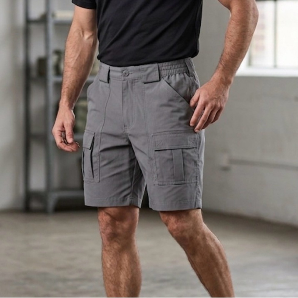 Weekenders Gray Tactical Cargo Shorts